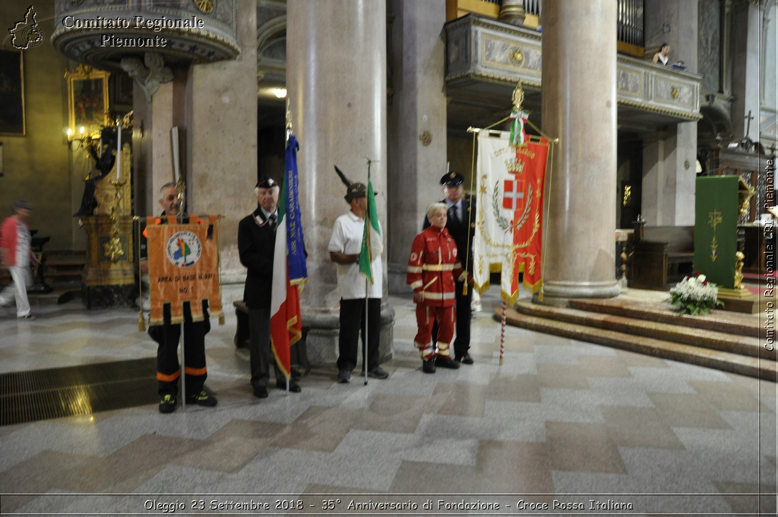 Oleggio 23 Settembre 2018 - 35 Anniversario di Fondazione - Croce Rossa Italiana- Comitato Regionale del Piemonte