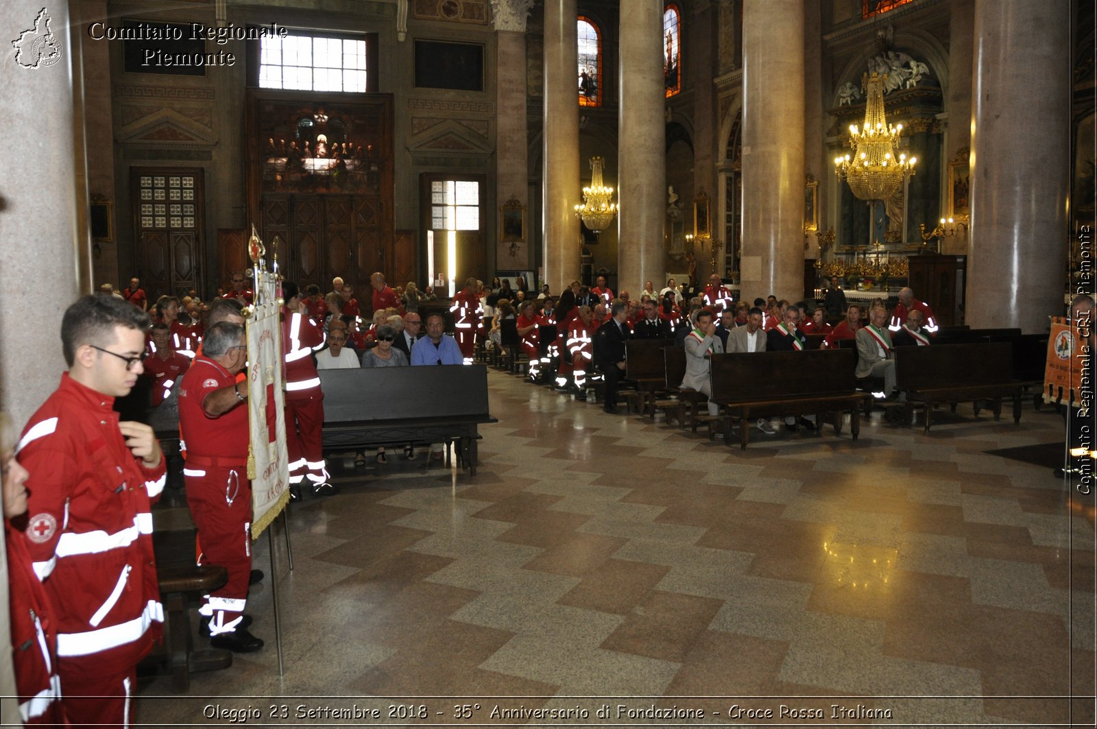 Oleggio 23 Settembre 2018 - 35 Anniversario di Fondazione - Croce Rossa Italiana- Comitato Regionale del Piemonte