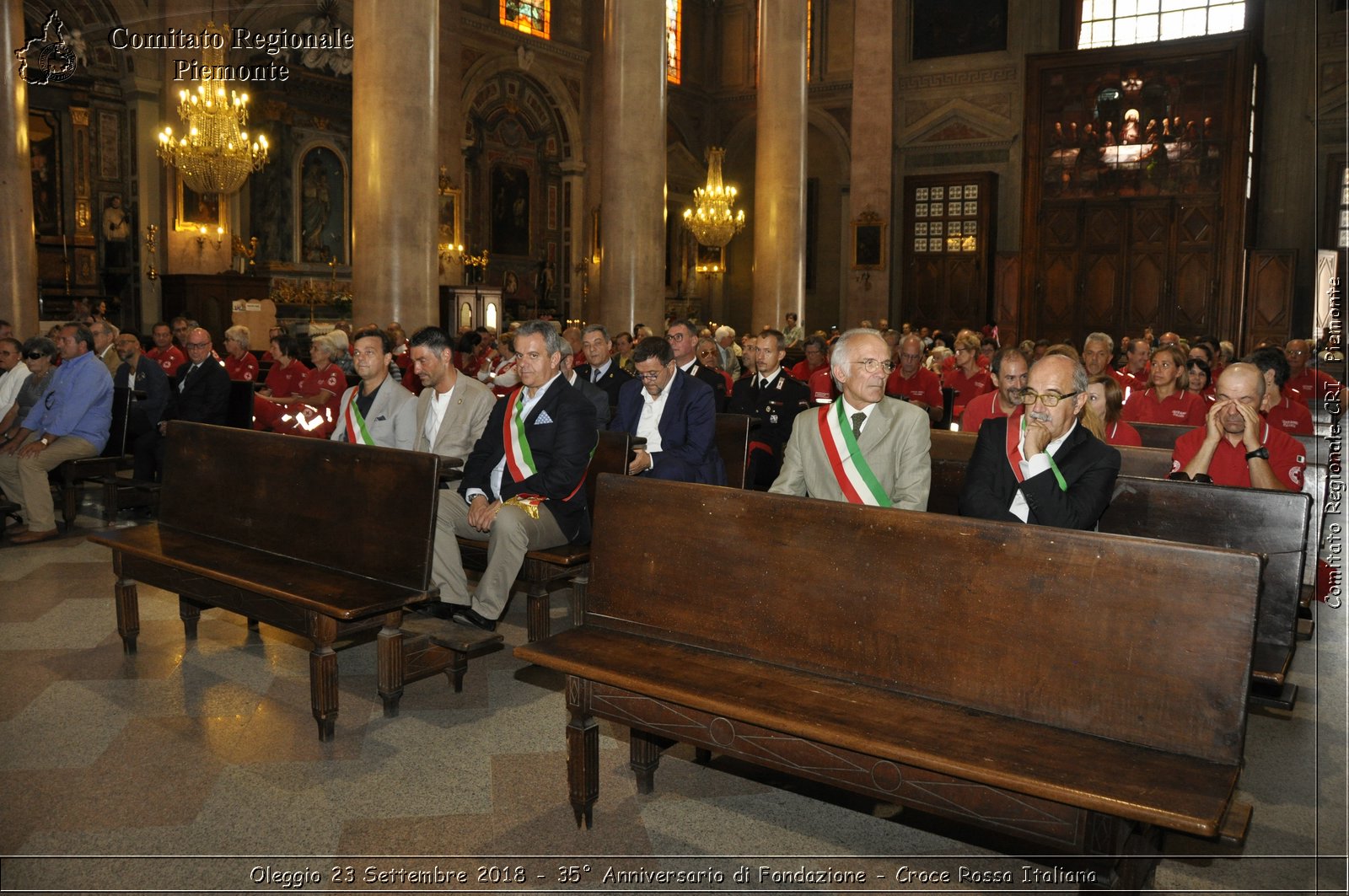 Oleggio 23 Settembre 2018 - 35 Anniversario di Fondazione - Croce Rossa Italiana- Comitato Regionale del Piemonte