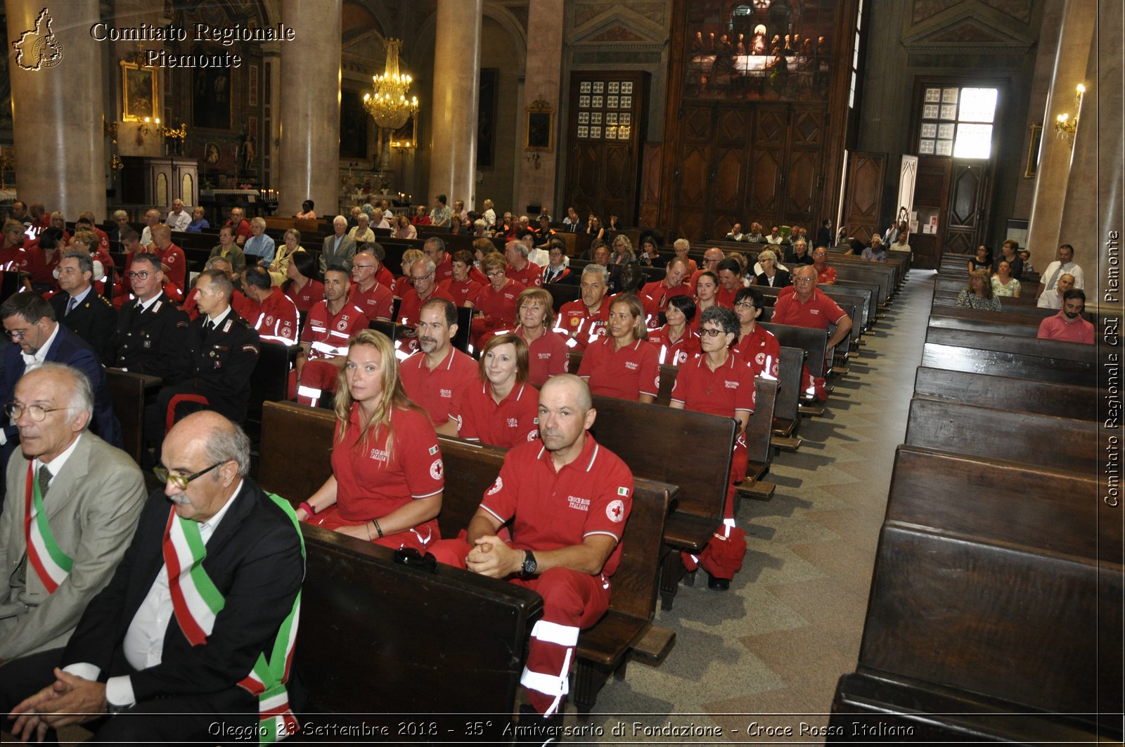 Oleggio 23 Settembre 2018 - 35 Anniversario di Fondazione - Croce Rossa Italiana- Comitato Regionale del Piemonte