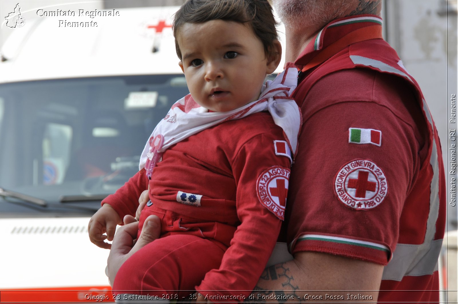 Oleggio 23 Settembre 2018 - 35 Anniversario di Fondazione - Croce Rossa Italiana- Comitato Regionale del Piemonte