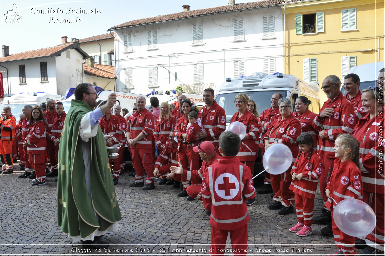 Oleggio 23 Settembre 2018 - 35 Anniversario di Fondazione - Croce Rossa Italiana- Comitato Regionale del Piemonte