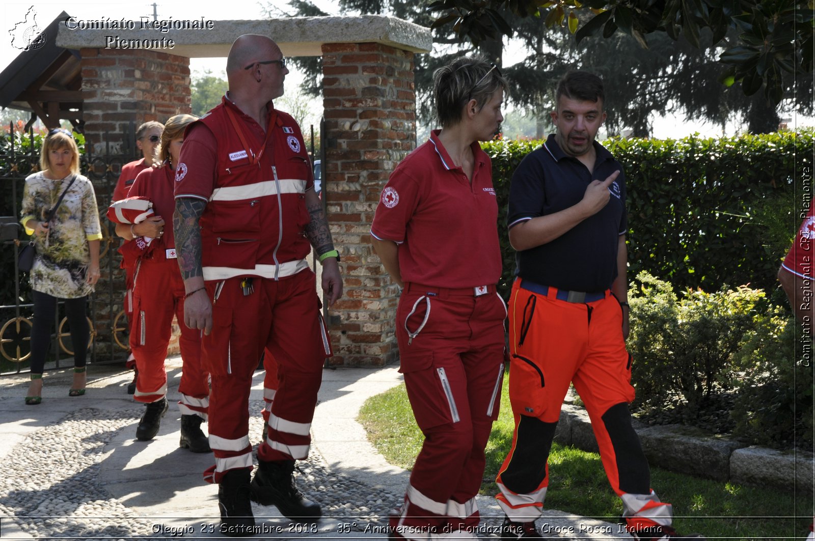 Oleggio 23 Settembre 2018 - 35 Anniversario di Fondazione - Croce Rossa Italiana- Comitato Regionale del Piemonte