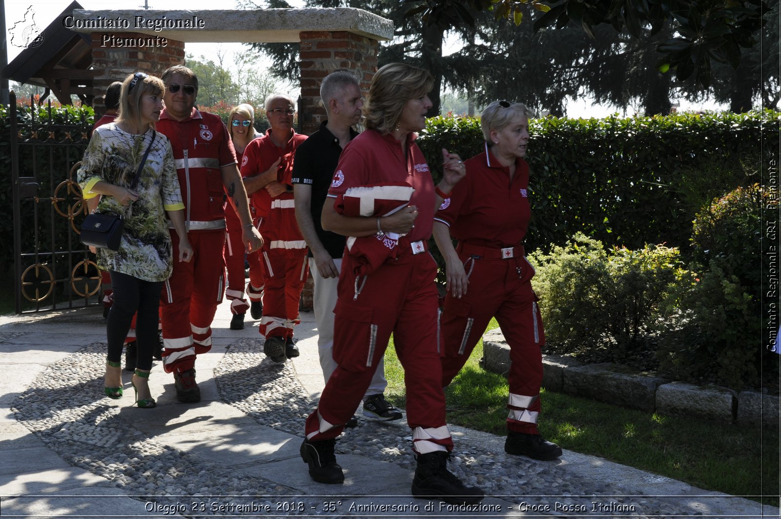 Oleggio 23 Settembre 2018 - 35 Anniversario di Fondazione - Croce Rossa Italiana- Comitato Regionale del Piemonte