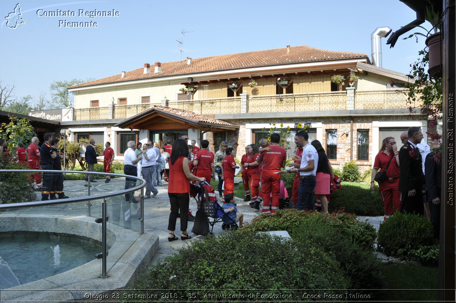 Oleggio 23 Settembre 2018 - 35 Anniversario di Fondazione - Croce Rossa Italiana- Comitato Regionale del Piemonte