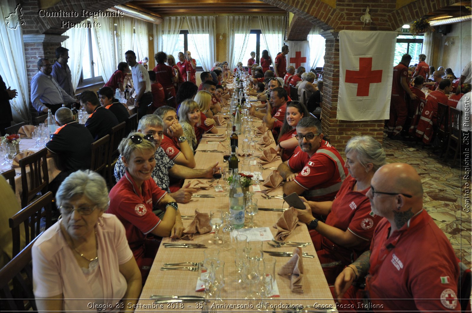 Oleggio 23 Settembre 2018 - 35 Anniversario di Fondazione - Croce Rossa Italiana- Comitato Regionale del Piemonte