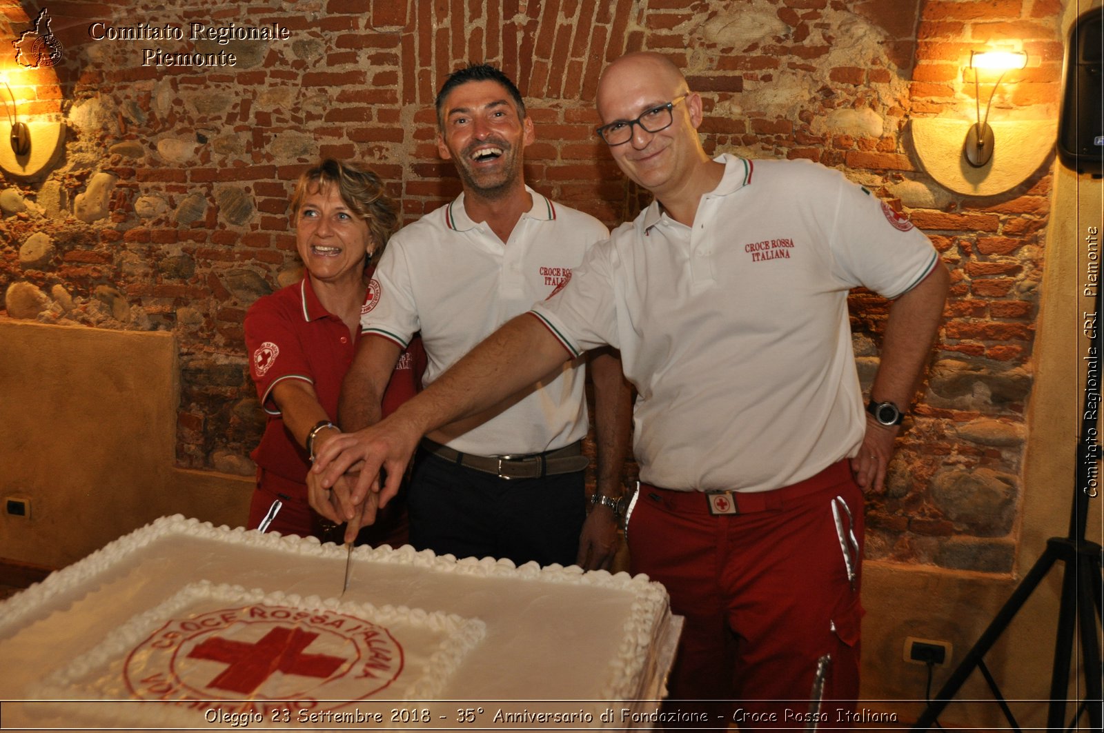 Oleggio 23 Settembre 2018 - 35 Anniversario di Fondazione - Croce Rossa Italiana- Comitato Regionale del Piemonte