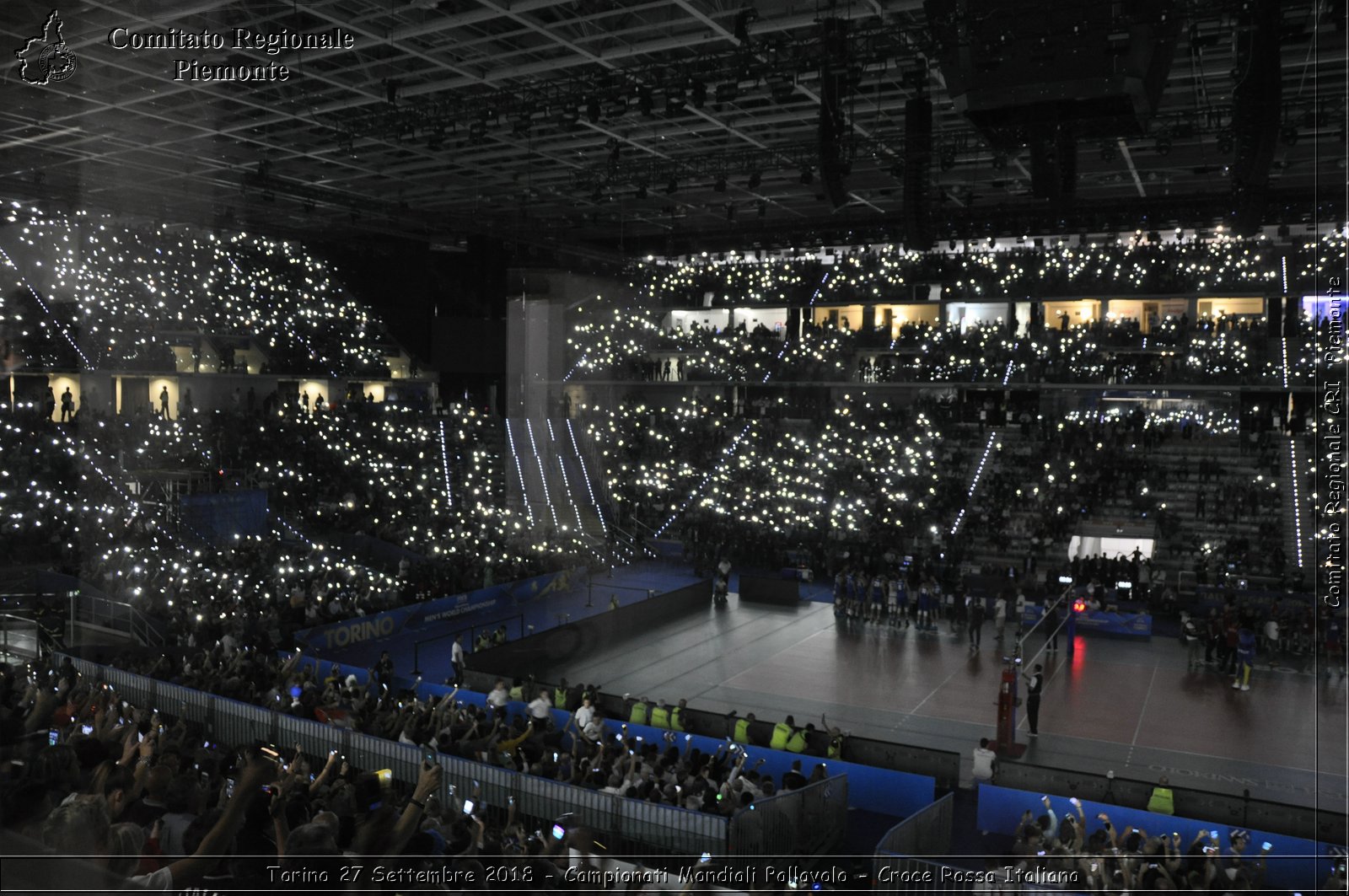 Torino 27 Settembre 2018 - Campionati Mondiali Pallavolo - Croce Rossa Italiana- Comitato Regionale del Piemonte