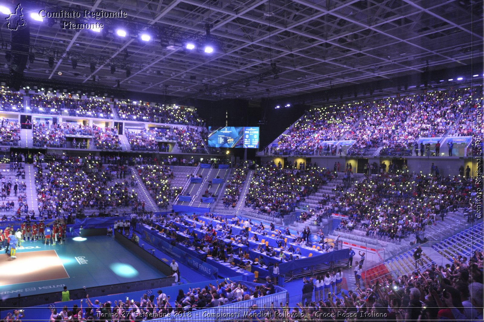 Torino 27 Settembre 2018 - Campionati Mondiali Pallavolo - Croce Rossa Italiana- Comitato Regionale del Piemonte