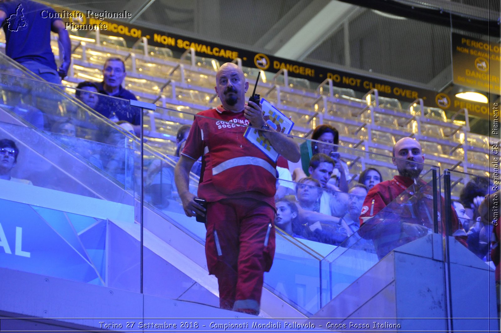 Torino 27 Settembre 2018 - Campionati Mondiali Pallavolo - Croce Rossa Italiana- Comitato Regionale del Piemonte