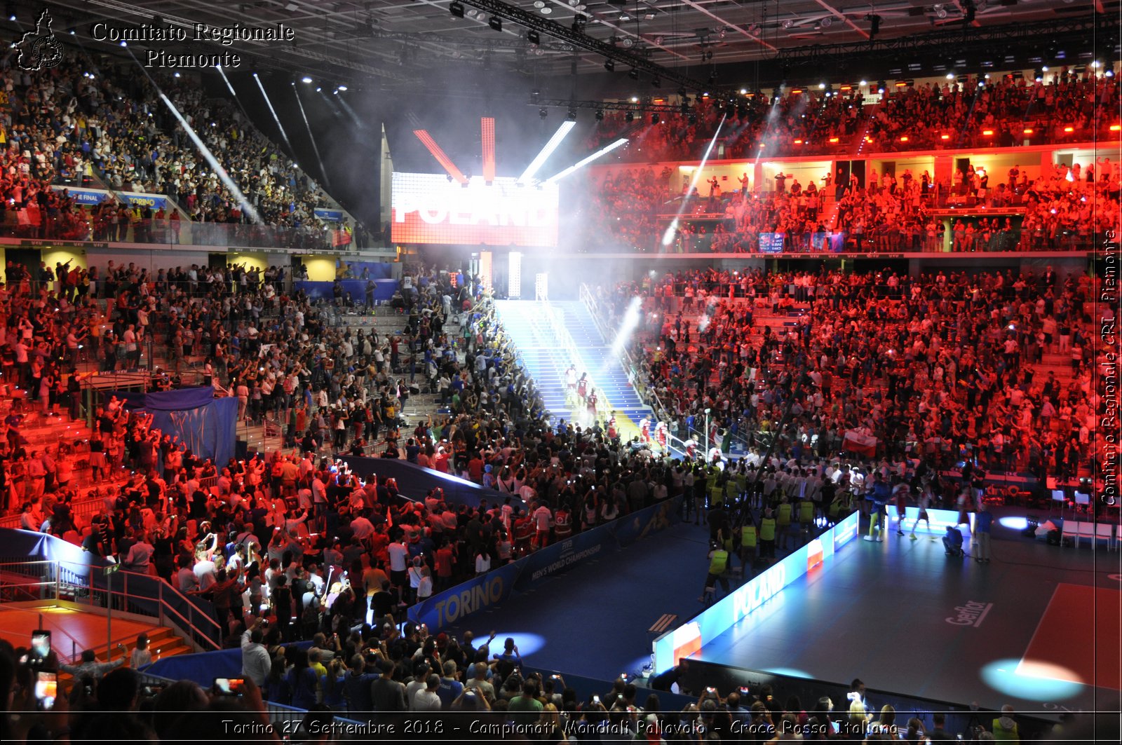 Torino 27 Settembre 2018 - Campionati Mondiali Pallavolo - Croce Rossa Italiana- Comitato Regionale del Piemonte