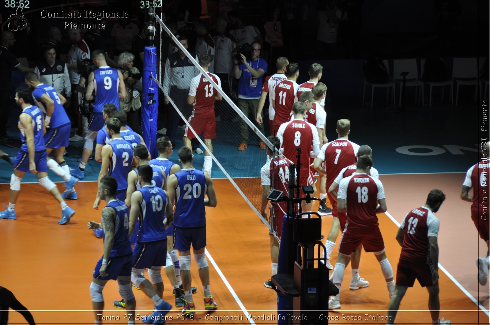 Torino 27 Settembre 2018 - Campionati Mondiali Pallavolo - Croce Rossa Italiana- Comitato Regionale del Piemonte