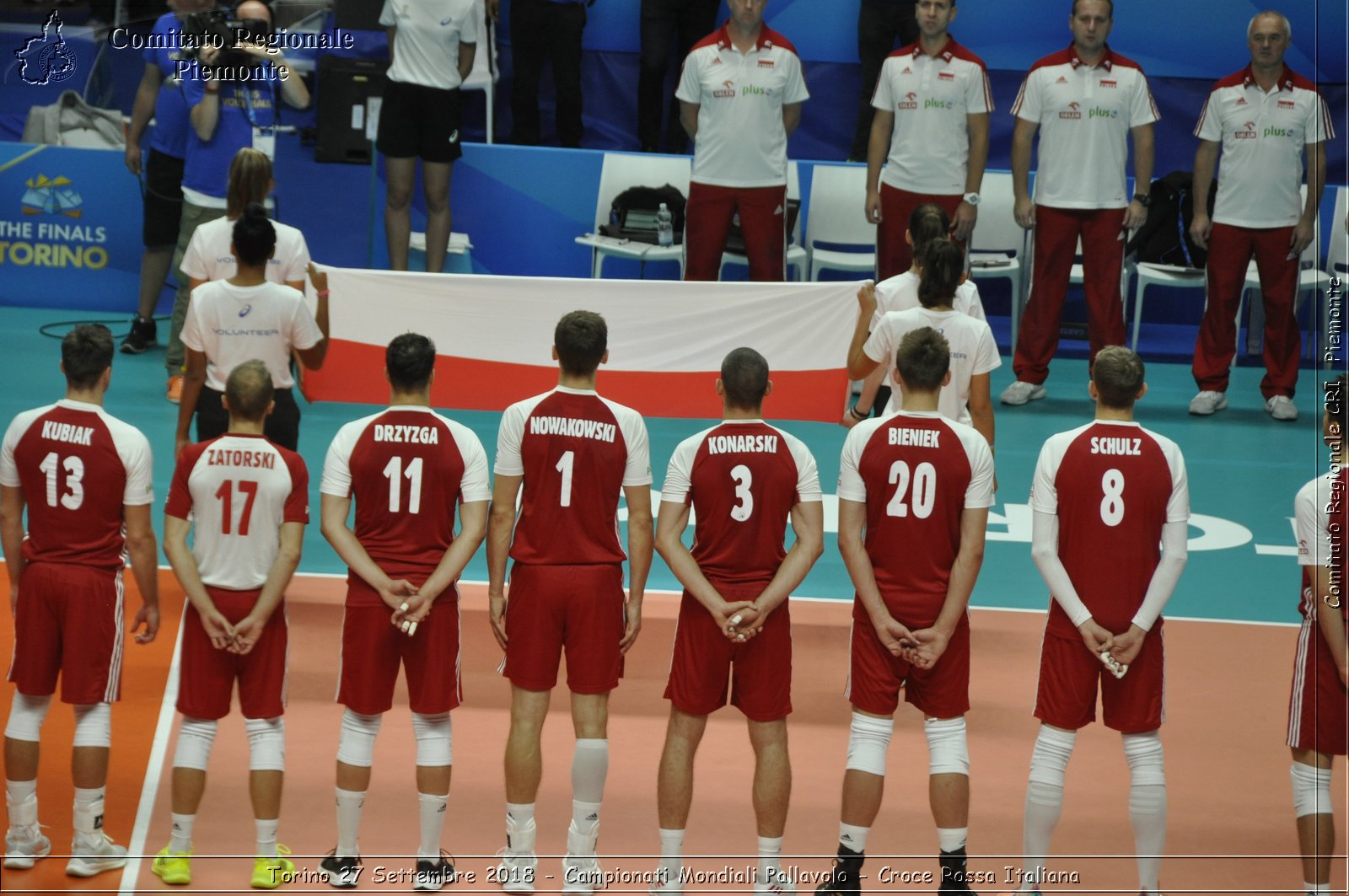 Torino 27 Settembre 2018 - Campionati Mondiali Pallavolo - Croce Rossa Italiana- Comitato Regionale del Piemonte