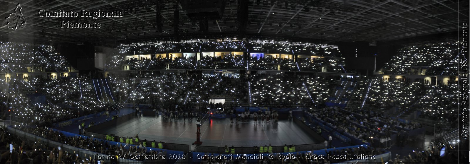 Torino 27 Settembre 2018 - Campionati Mondiali Pallavolo - Croce Rossa Italiana- Comitato Regionale del Piemonte