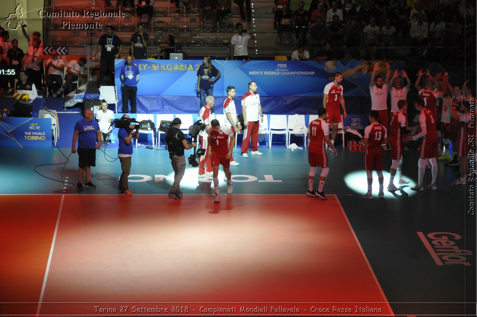 Torino 27 Settembre 2018 - Campionati Mondiali Pallavolo - Croce Rossa Italiana- Comitato Regionale del Piemonte