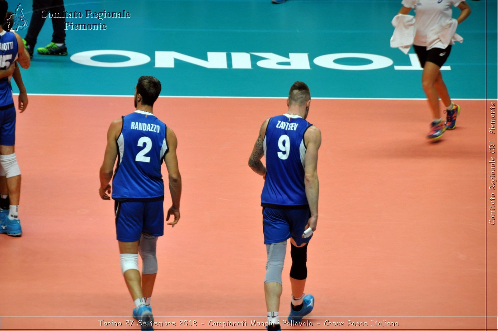 Torino 27 Settembre 2018 - Campionati Mondiali Pallavolo - Croce Rossa Italiana- Comitato Regionale del Piemonte