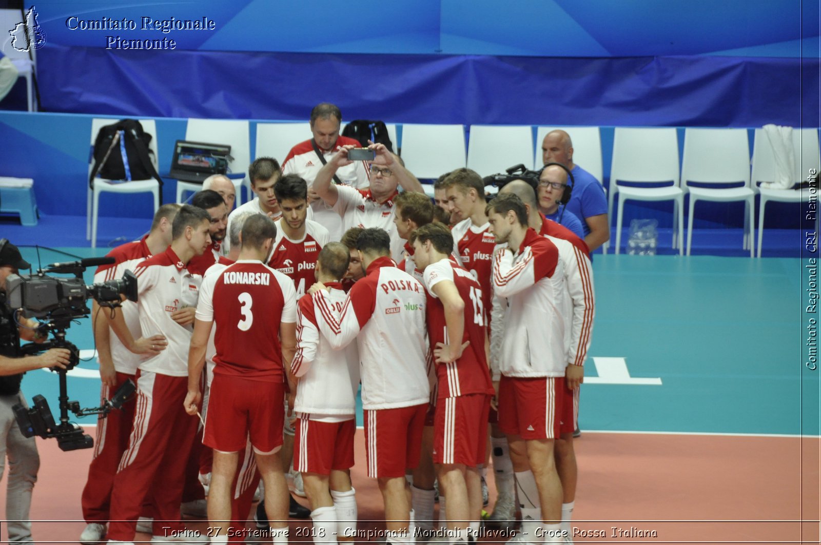 Torino 27 Settembre 2018 - Campionati Mondiali Pallavolo - Croce Rossa Italiana- Comitato Regionale del Piemonte