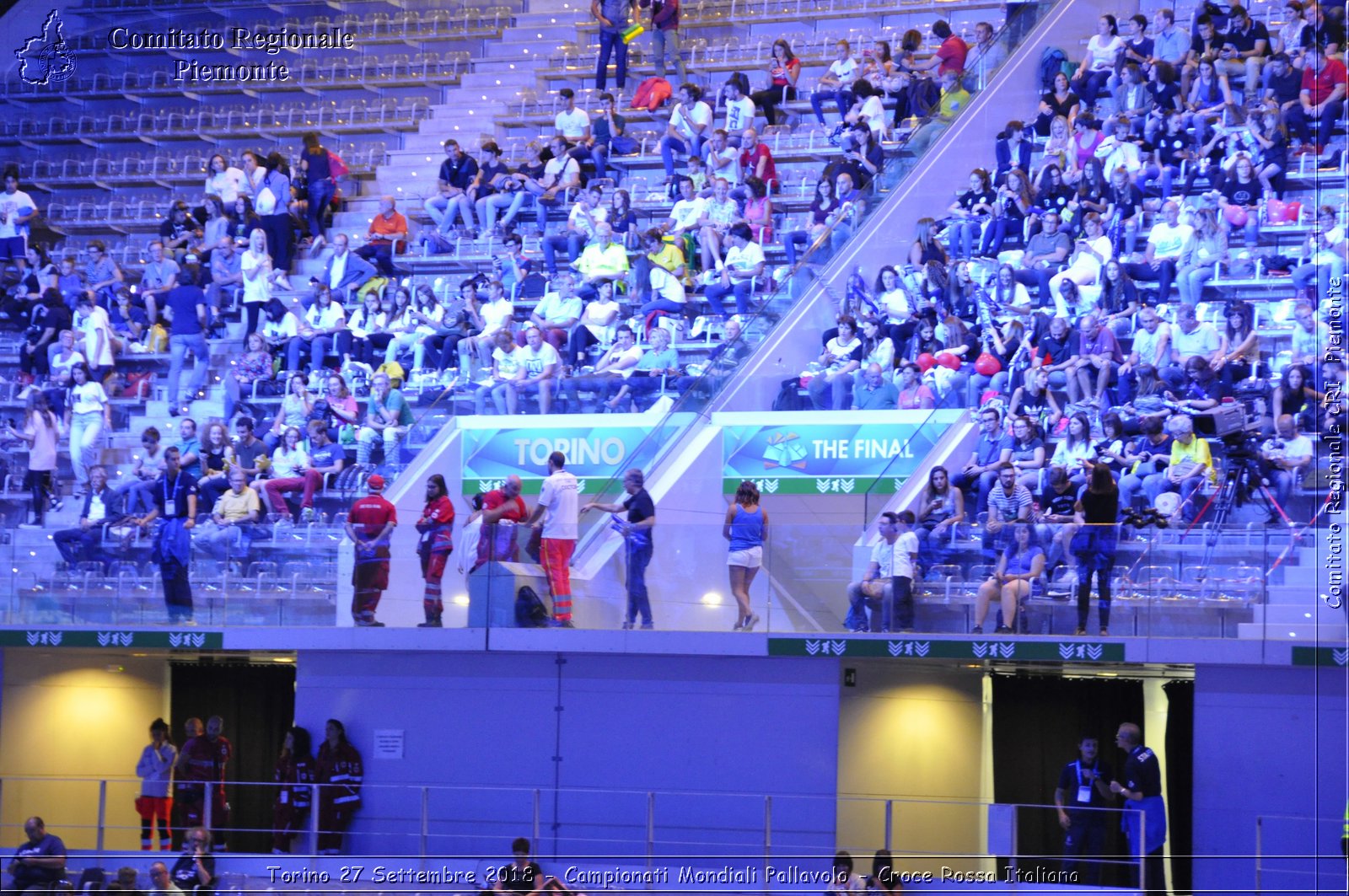 Torino 27 Settembre 2018 - Campionati Mondiali Pallavolo - Croce Rossa Italiana- Comitato Regionale del Piemonte