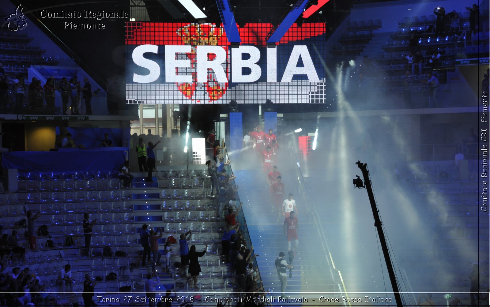 Torino 27 Settembre 2018 - Campionati Mondiali Pallavolo - Croce Rossa Italiana- Comitato Regionale del Piemonte