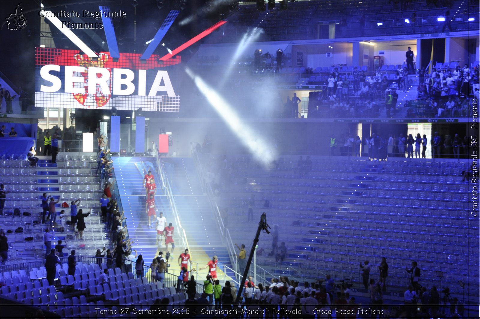 Torino 27 Settembre 2018 - Campionati Mondiali Pallavolo - Croce Rossa Italiana- Comitato Regionale del Piemonte