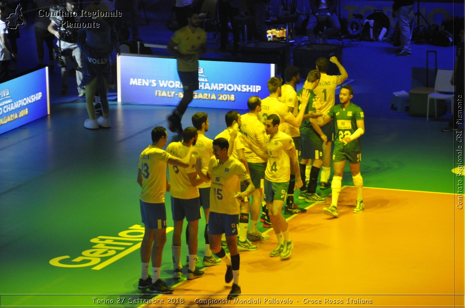 Torino 27 Settembre 2018 - Campionati Mondiali Pallavolo - Croce Rossa Italiana- Comitato Regionale del Piemonte