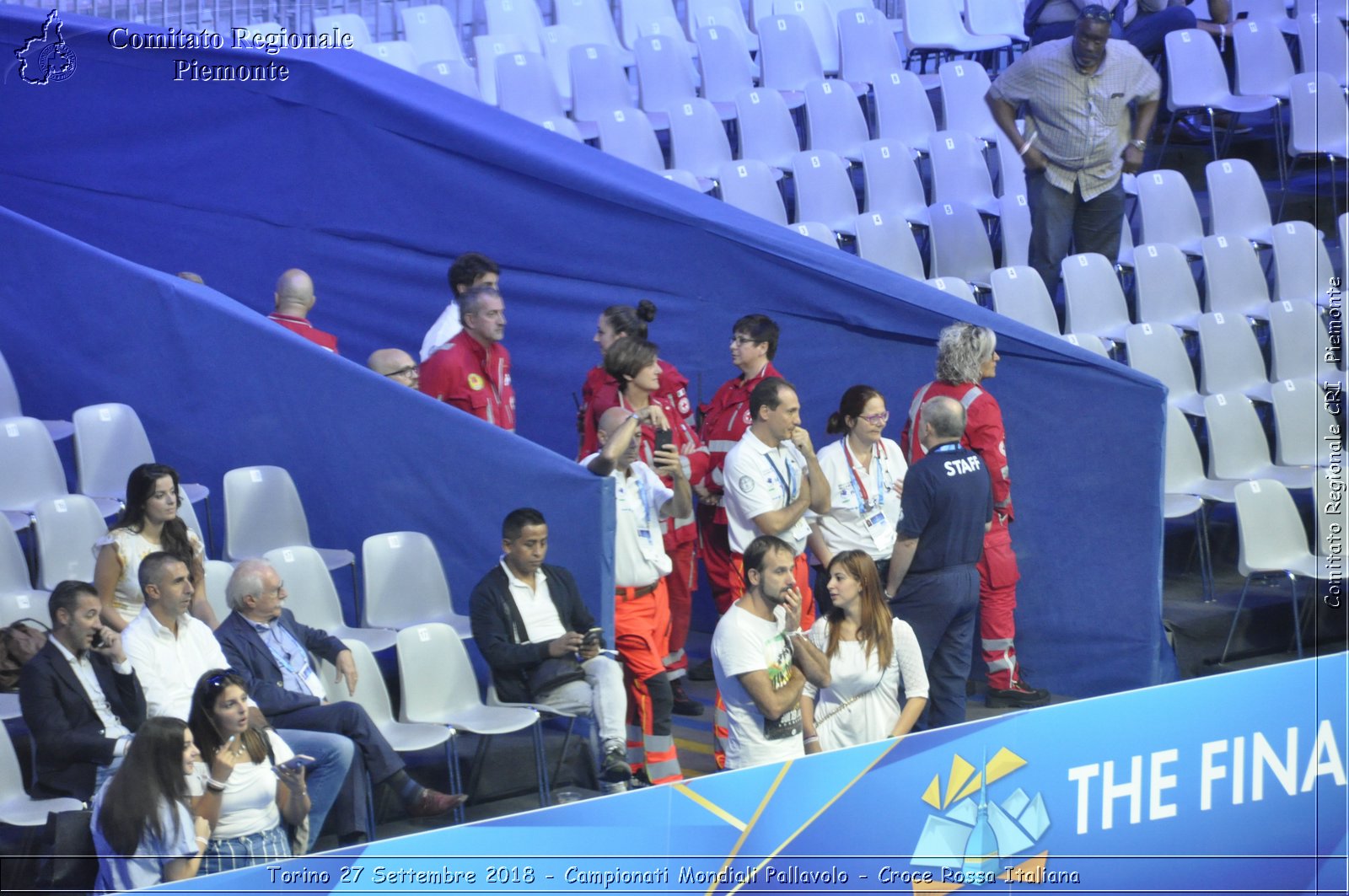 Torino 27 Settembre 2018 - Campionati Mondiali Pallavolo - Croce Rossa Italiana- Comitato Regionale del Piemonte