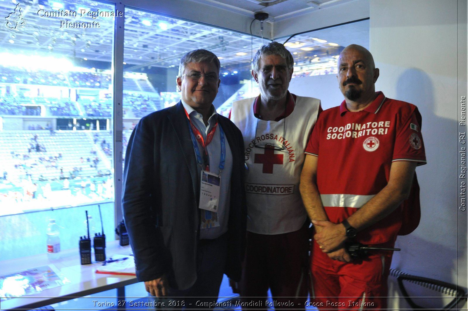 Torino 27 Settembre 2018 - Campionati Mondiali Pallavolo - Croce Rossa Italiana- Comitato Regionale del Piemonte