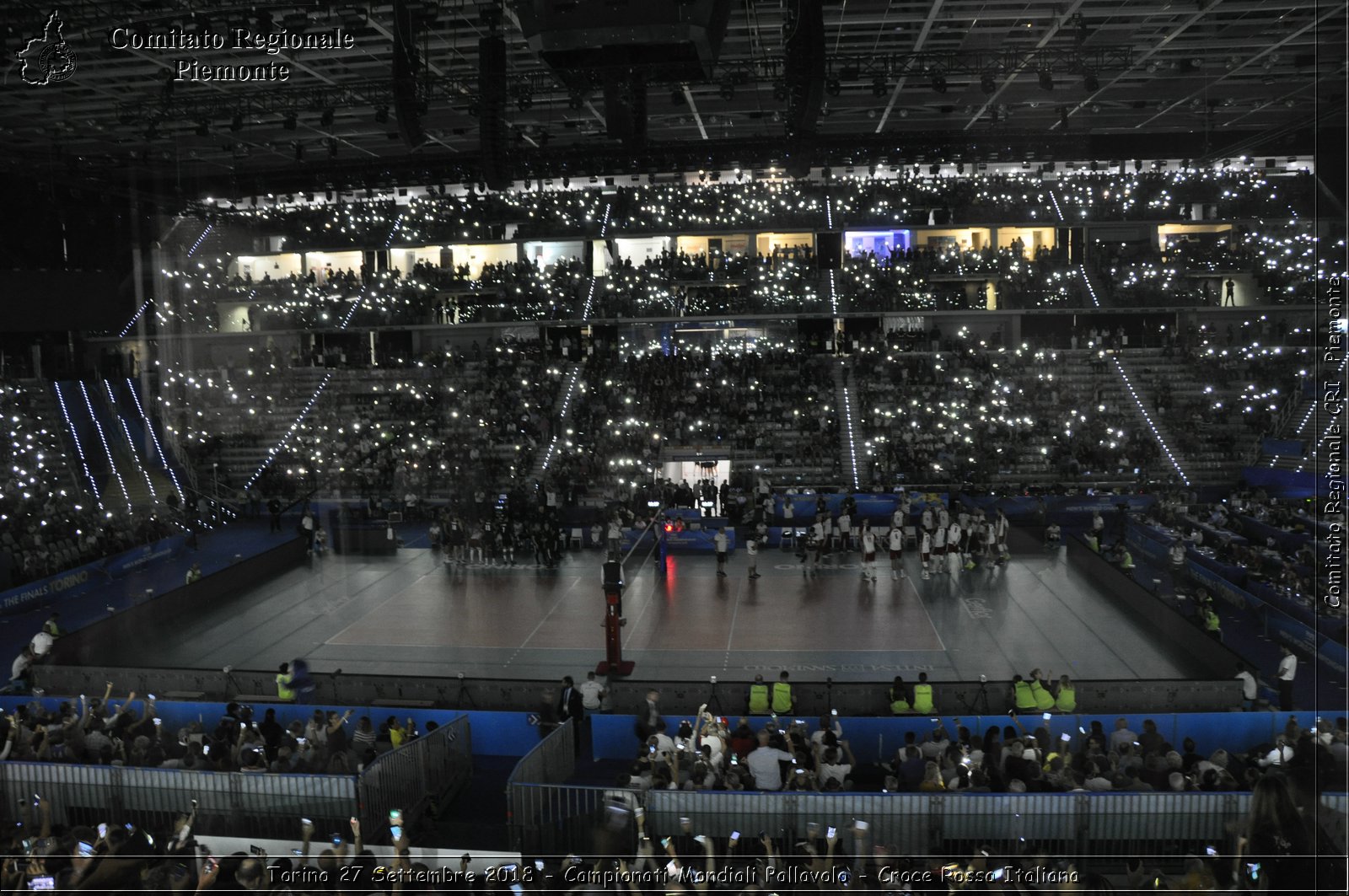 Torino 27 Settembre 2018 - Campionati Mondiali Pallavolo - Croce Rossa Italiana- Comitato Regionale del Piemonte