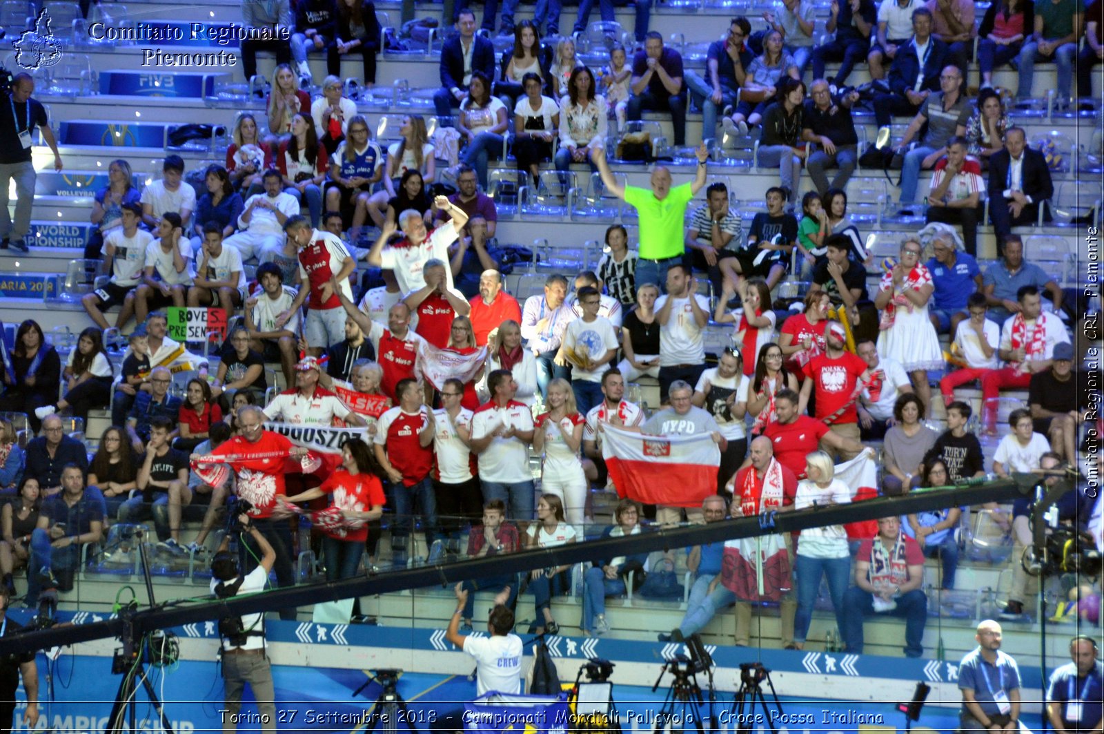 Torino 27 Settembre 2018 - Campionati Mondiali Pallavolo - Croce Rossa Italiana- Comitato Regionale del Piemonte