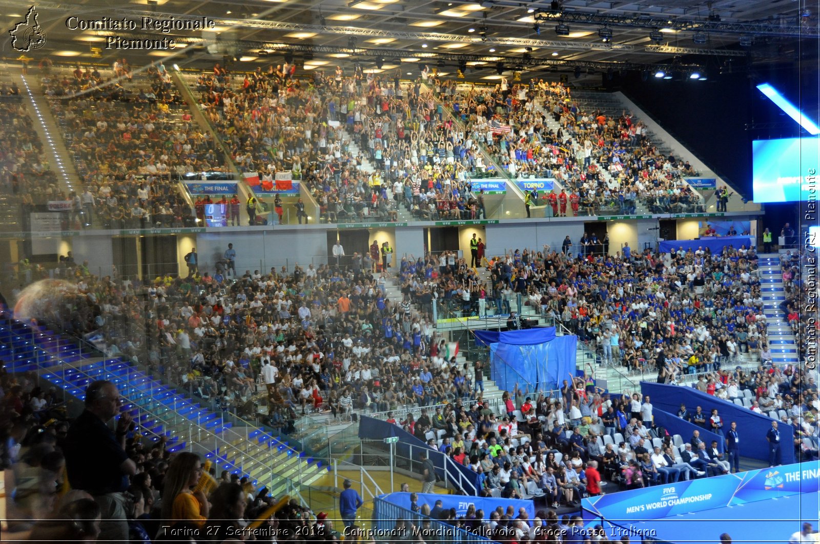 Torino 27 Settembre 2018 - Campionati Mondiali Pallavolo - Croce Rossa Italiana- Comitato Regionale del Piemonte