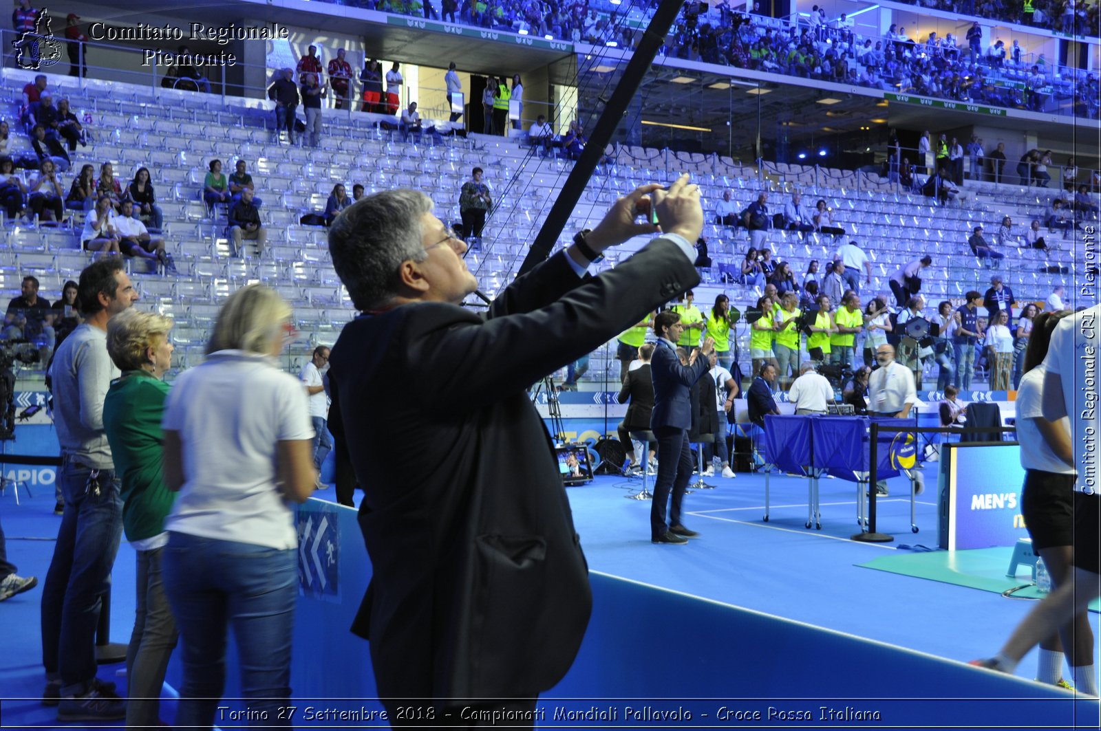 Torino 27 Settembre 2018 - Campionati Mondiali Pallavolo - Croce Rossa Italiana- Comitato Regionale del Piemonte