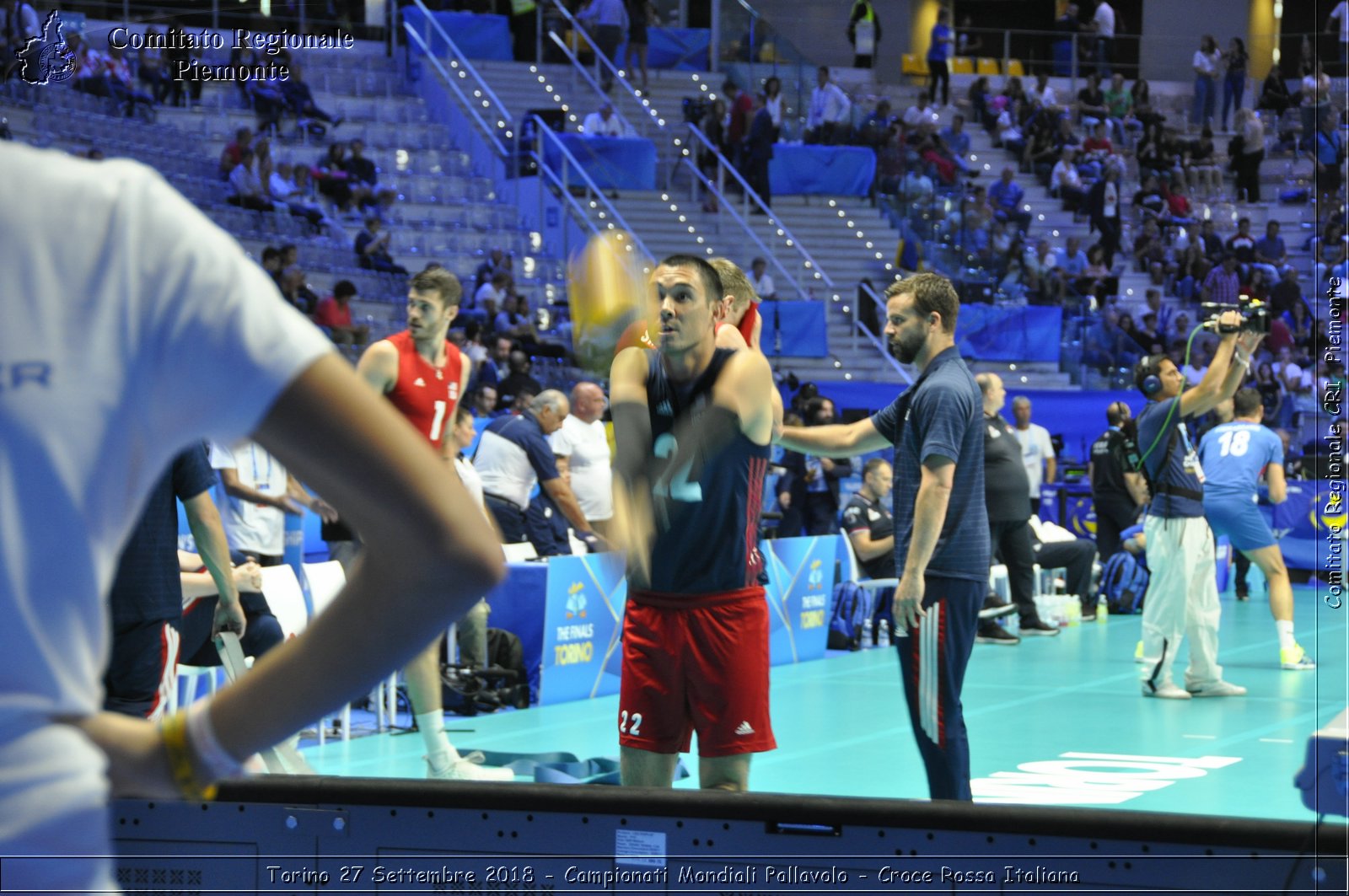 Torino 27 Settembre 2018 - Campionati Mondiali Pallavolo - Croce Rossa Italiana- Comitato Regionale del Piemonte