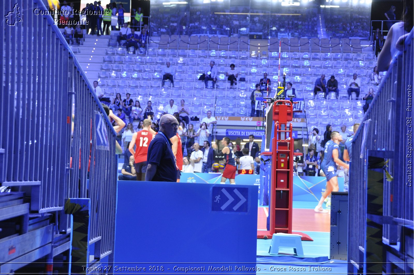 Torino 27 Settembre 2018 - Campionati Mondiali Pallavolo - Croce Rossa Italiana- Comitato Regionale del Piemonte