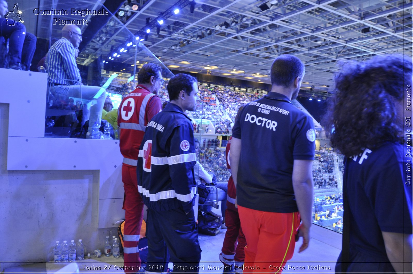 Torino 27 Settembre 2018 - Campionati Mondiali Pallavolo - Croce Rossa Italiana- Comitato Regionale del Piemonte