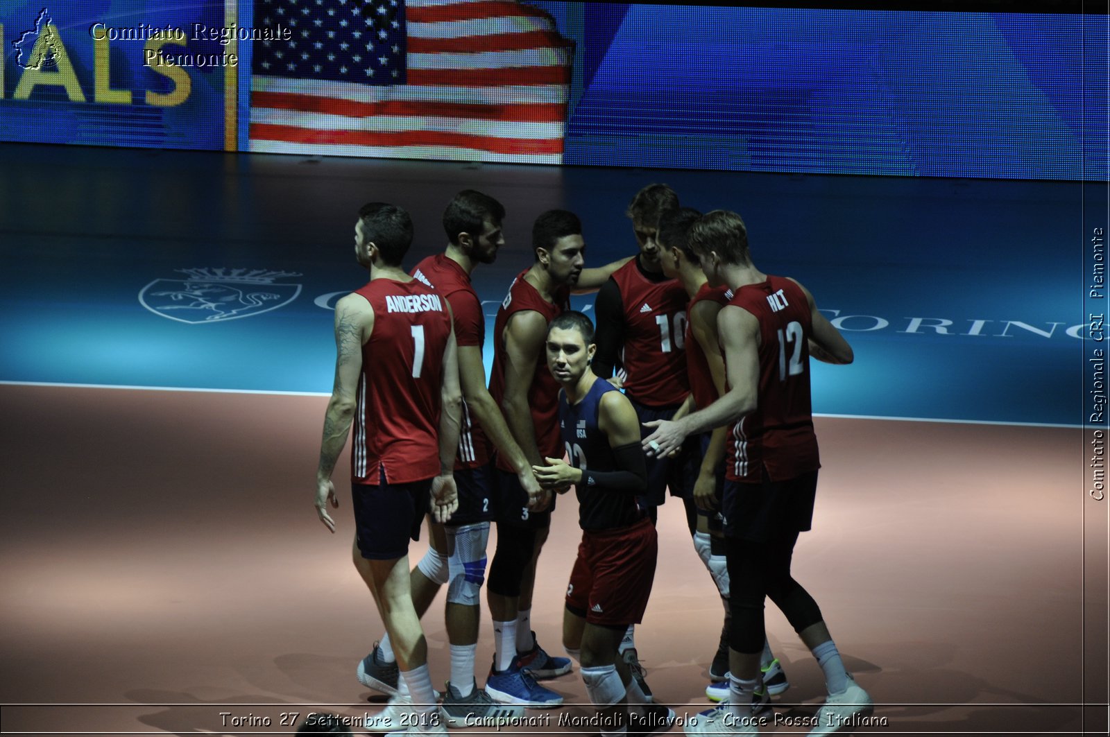 Torino 27 Settembre 2018 - Campionati Mondiali Pallavolo - Croce Rossa Italiana- Comitato Regionale del Piemonte