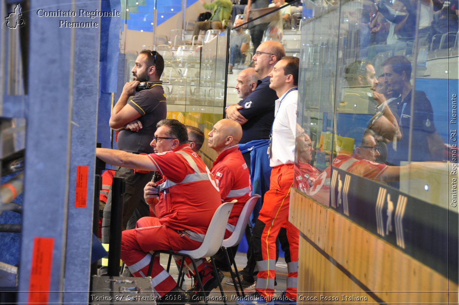 Torino 27 Settembre 2018 - Campionati Mondiali Pallavolo - Croce Rossa Italiana- Comitato Regionale del Piemonte