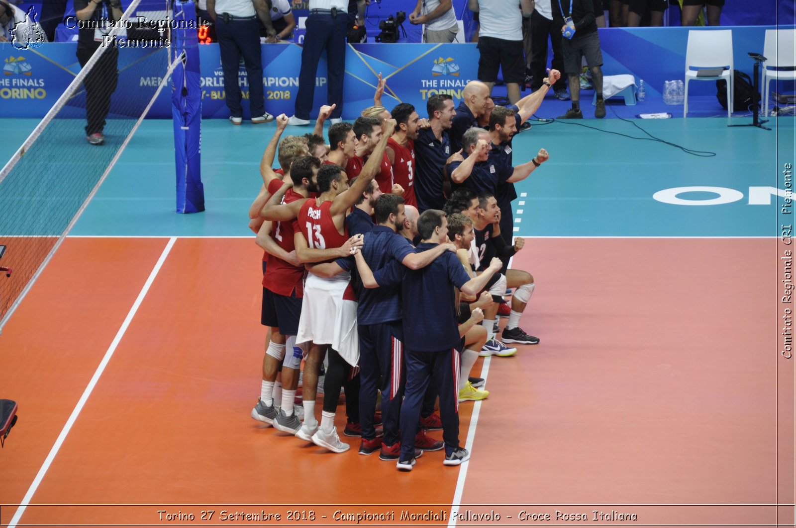 Torino 27 Settembre 2018 - Campionati Mondiali Pallavolo - Croce Rossa Italiana- Comitato Regionale del Piemonte