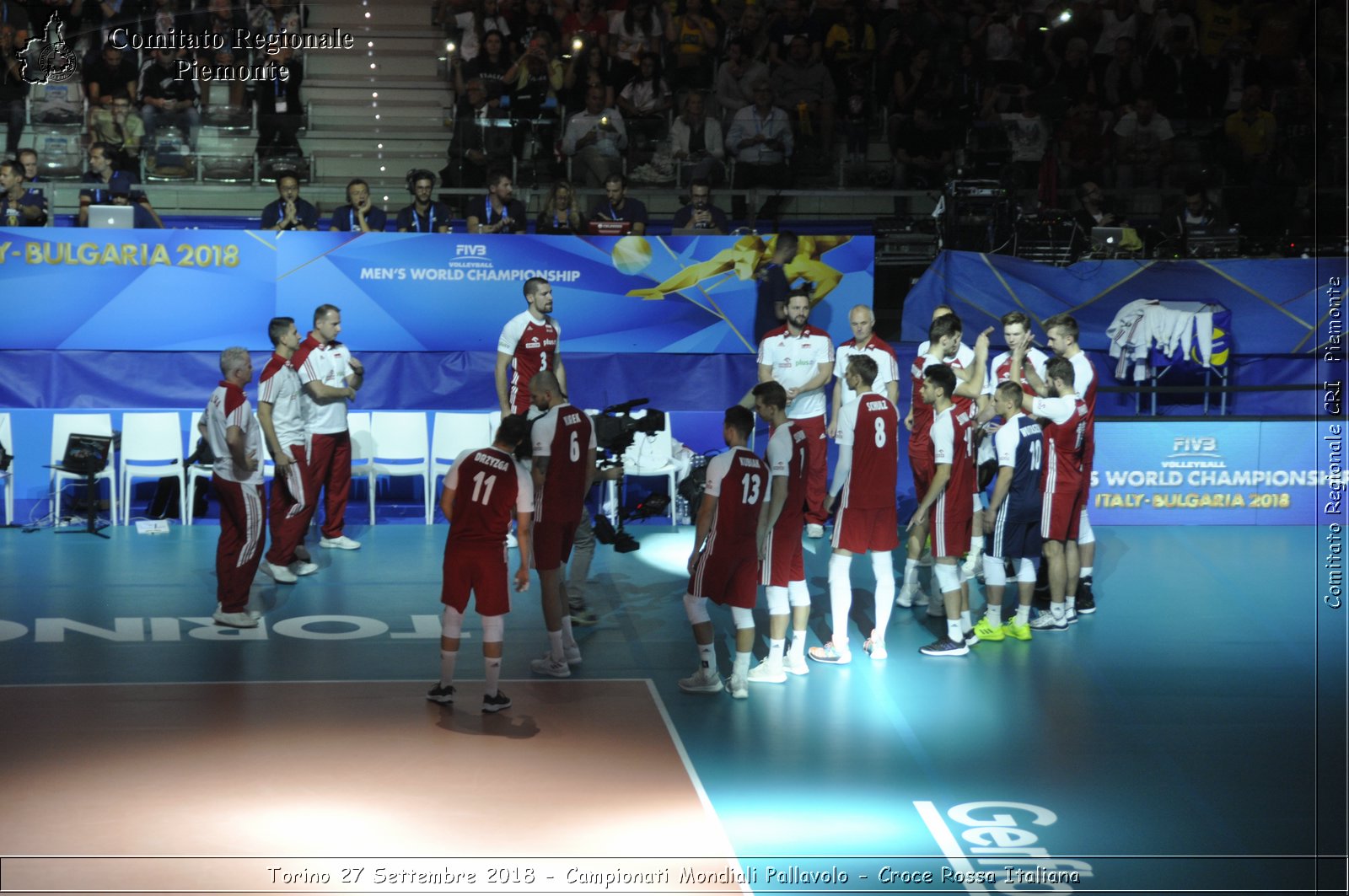 Torino 27 Settembre 2018 - Campionati Mondiali Pallavolo - Croce Rossa Italiana- Comitato Regionale del Piemonte