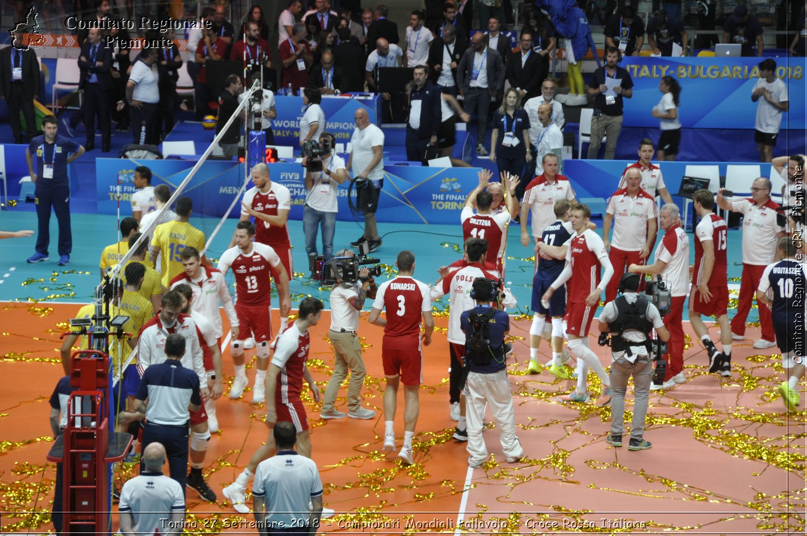 Torino 27 Settembre 2018 - Campionati Mondiali Pallavolo - Croce Rossa Italiana- Comitato Regionale del Piemonte