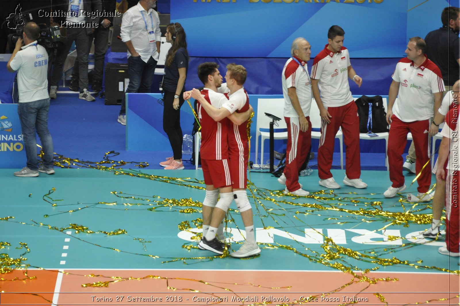 Torino 27 Settembre 2018 - Campionati Mondiali Pallavolo - Croce Rossa Italiana- Comitato Regionale del Piemonte