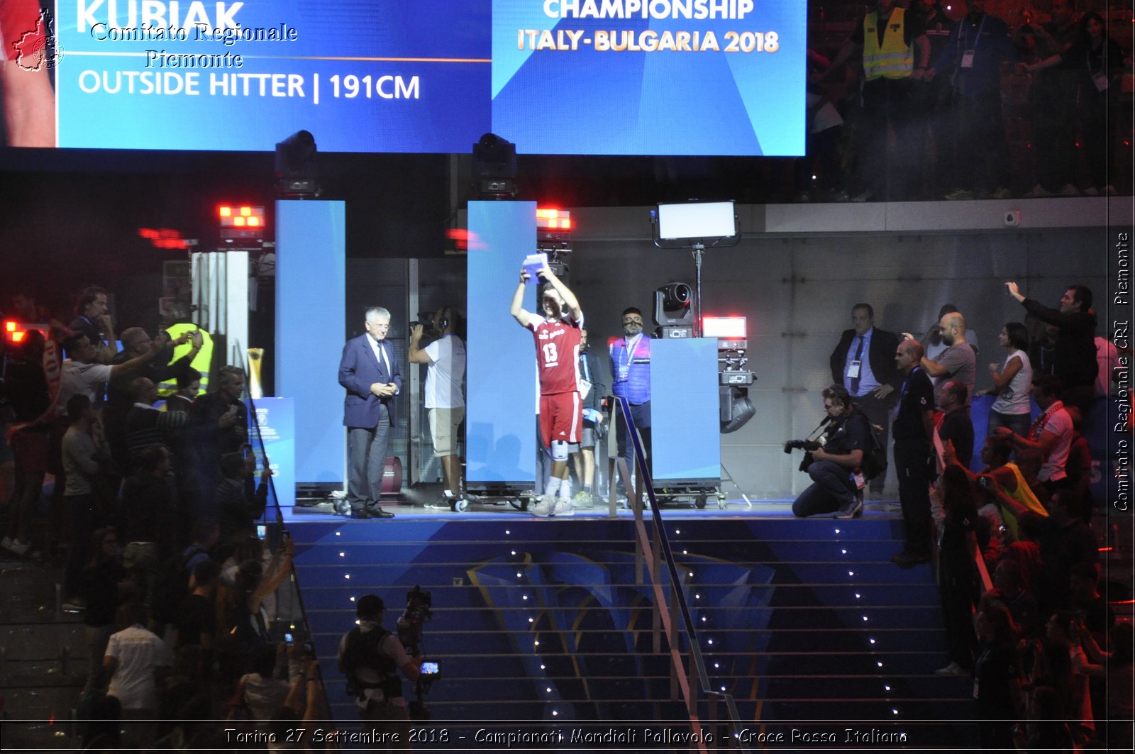 Torino 27 Settembre 2018 - Campionati Mondiali Pallavolo - Croce Rossa Italiana- Comitato Regionale del Piemonte