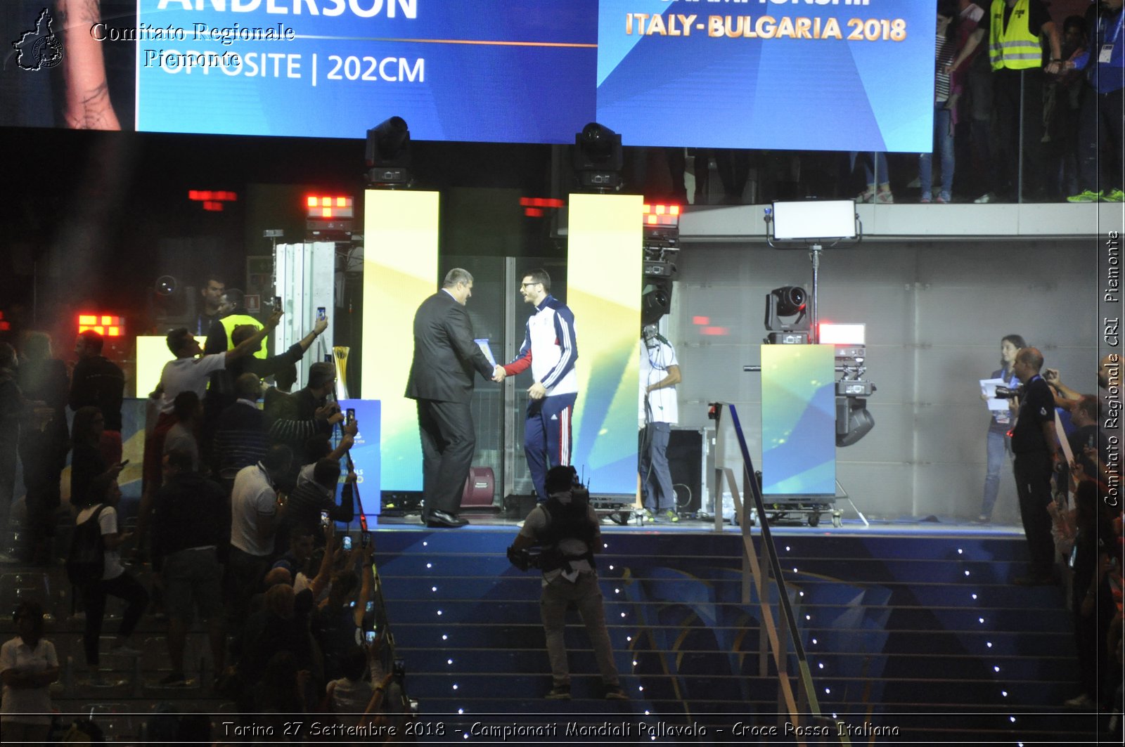 Torino 27 Settembre 2018 - Campionati Mondiali Pallavolo - Croce Rossa Italiana- Comitato Regionale del Piemonte