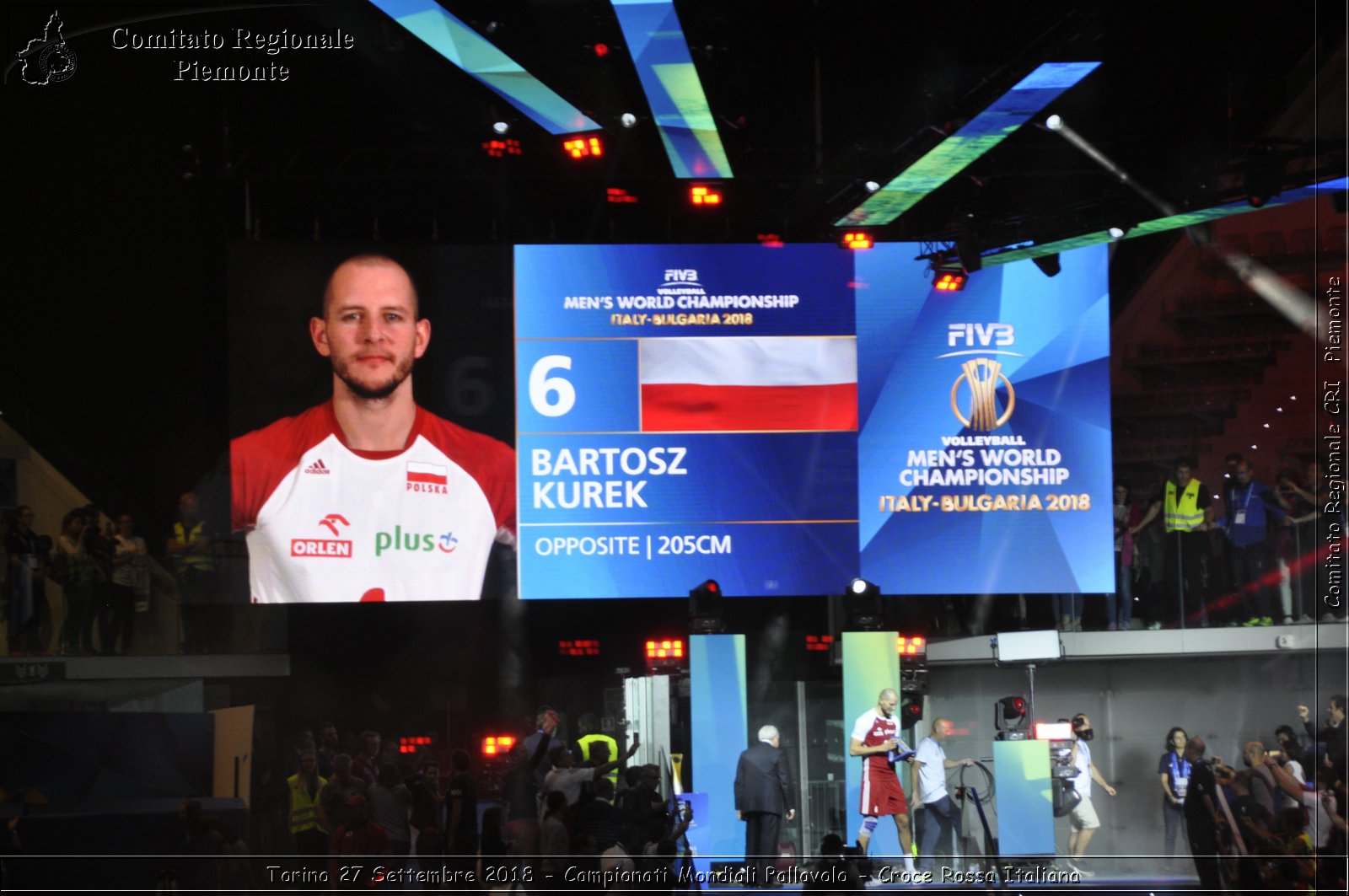 Torino 27 Settembre 2018 - Campionati Mondiali Pallavolo - Croce Rossa Italiana- Comitato Regionale del Piemonte