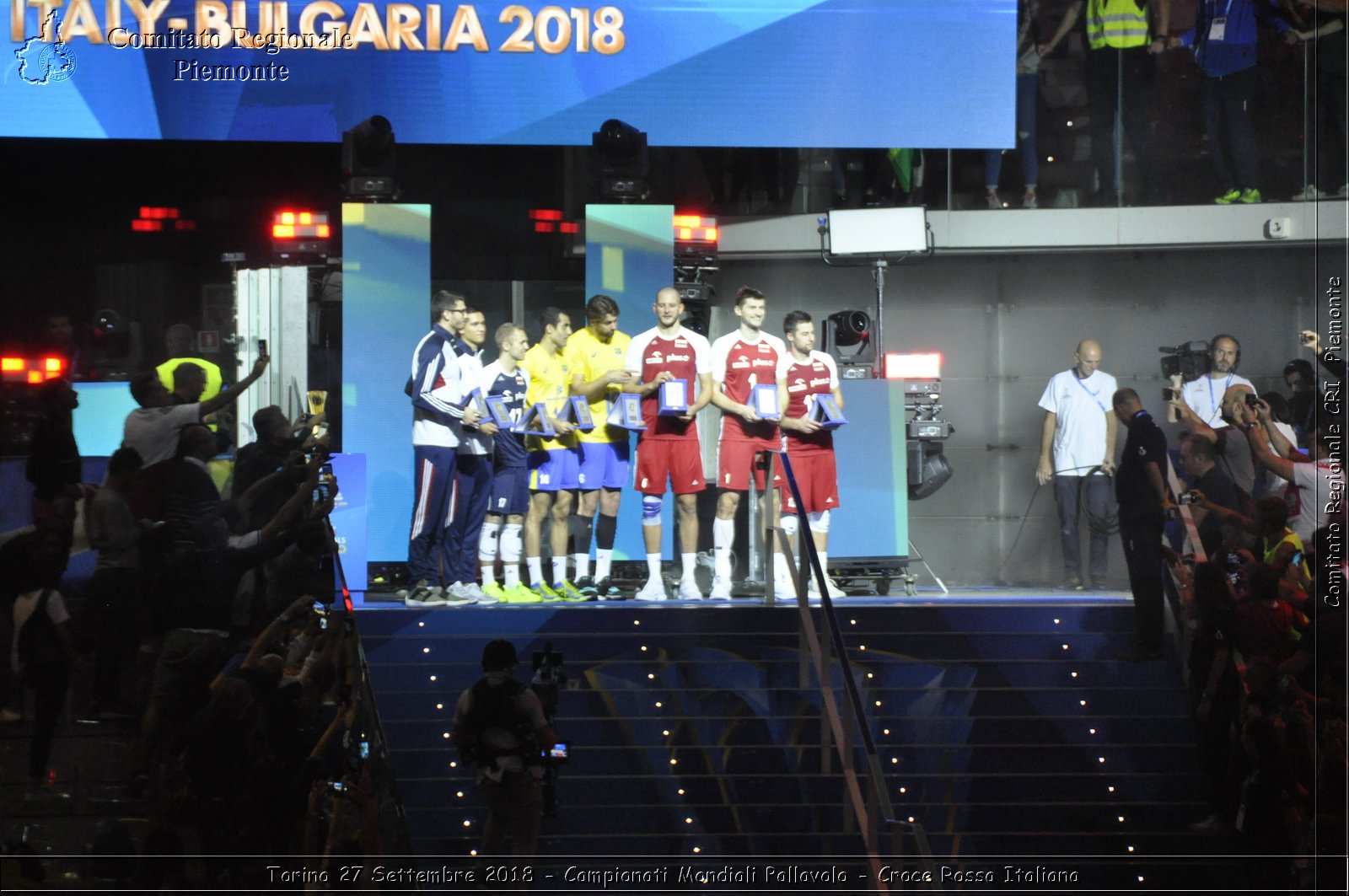 Torino 27 Settembre 2018 - Campionati Mondiali Pallavolo - Croce Rossa Italiana- Comitato Regionale del Piemonte