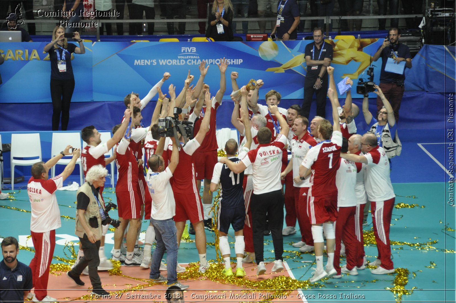 Torino 27 Settembre 2018 - Campionati Mondiali Pallavolo - Croce Rossa Italiana- Comitato Regionale del Piemonte