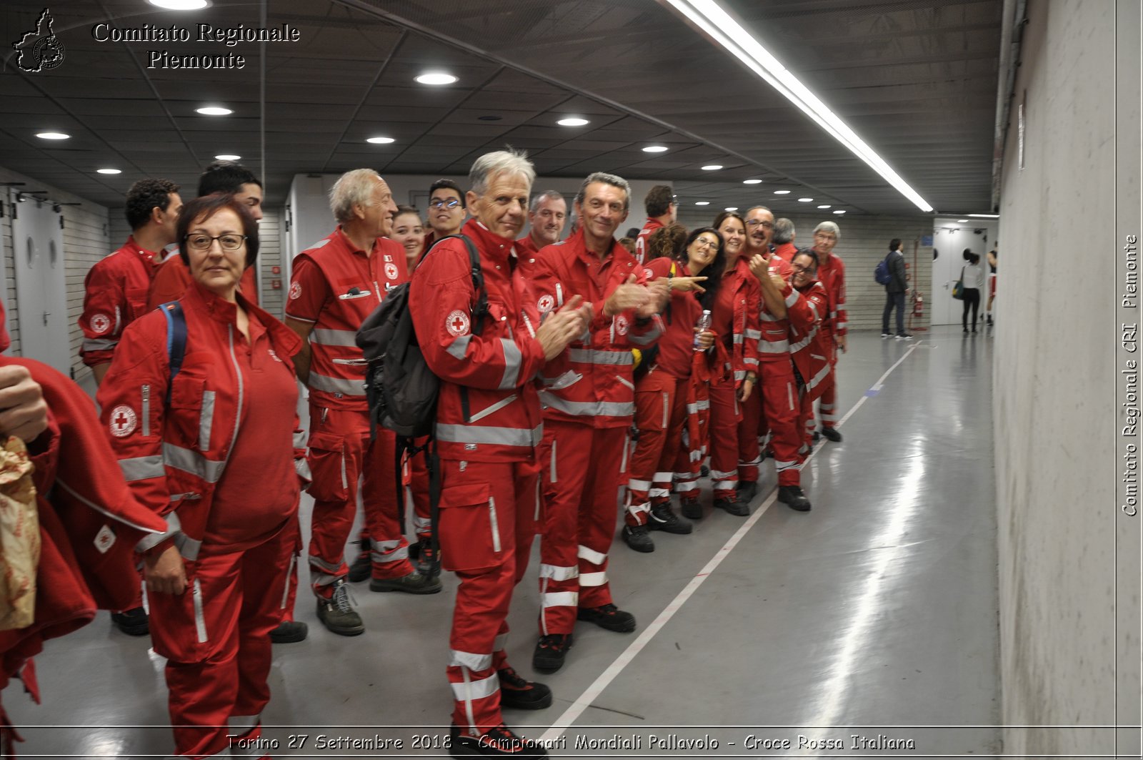 Torino 27 Settembre 2018 - Campionati Mondiali Pallavolo - Croce Rossa Italiana- Comitato Regionale del Piemonte