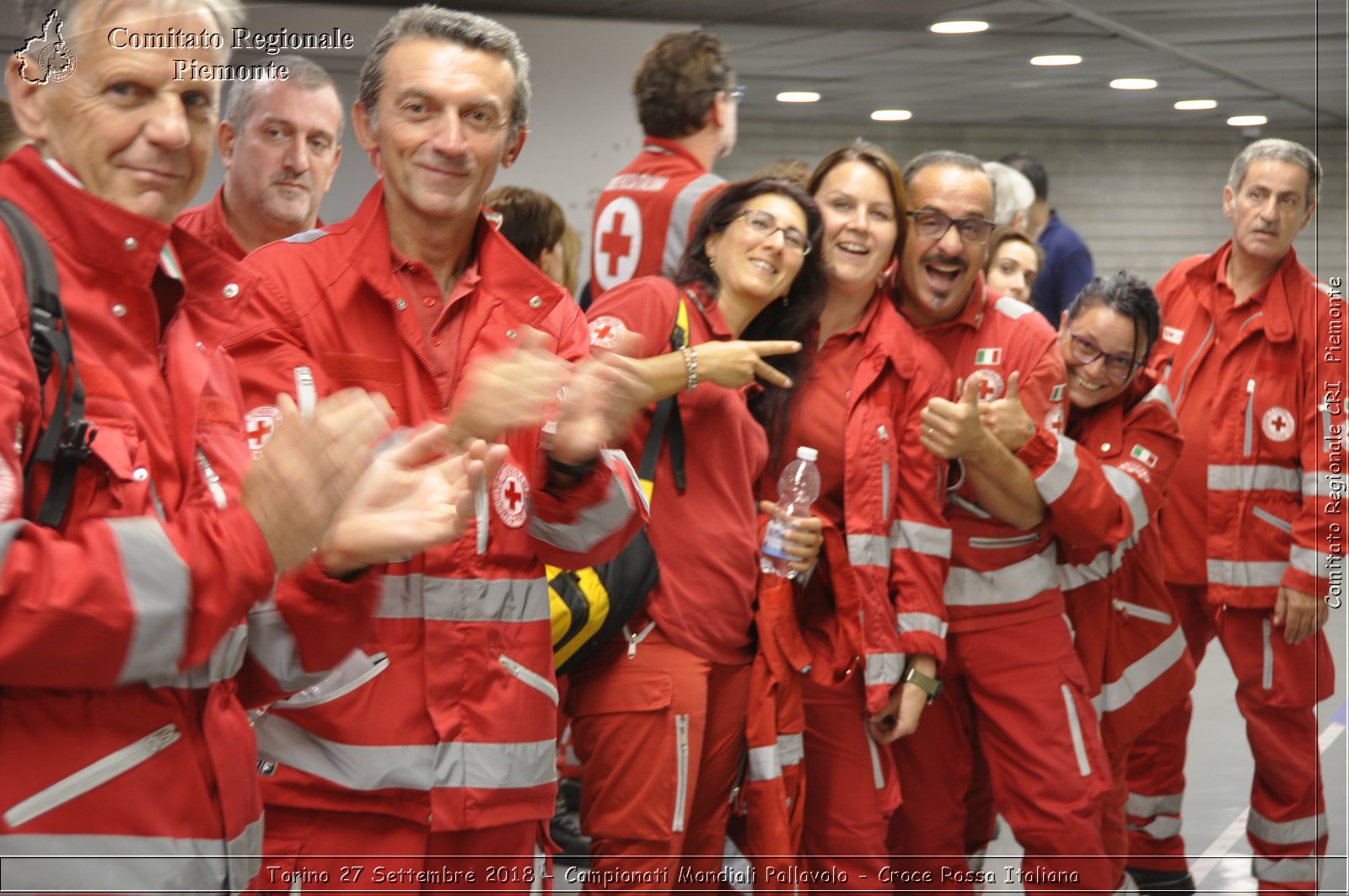 Torino 27 Settembre 2018 - Campionati Mondiali Pallavolo - Croce Rossa Italiana- Comitato Regionale del Piemonte