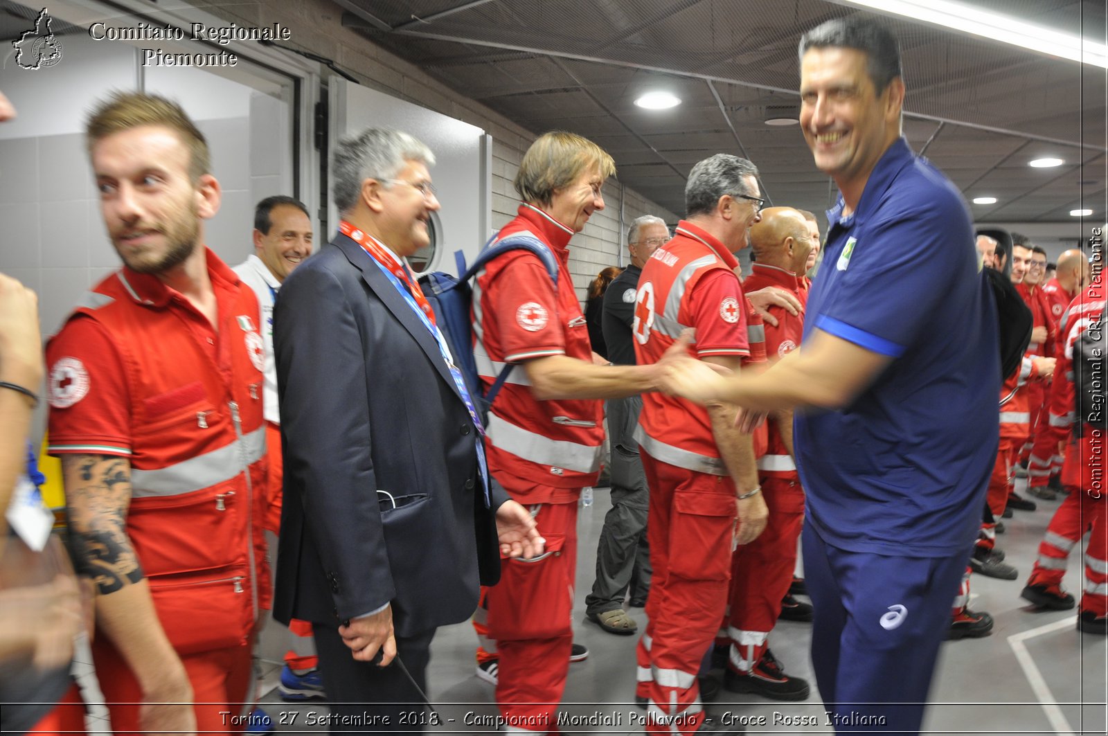 Torino 27 Settembre 2018 - Campionati Mondiali Pallavolo - Croce Rossa Italiana- Comitato Regionale del Piemonte