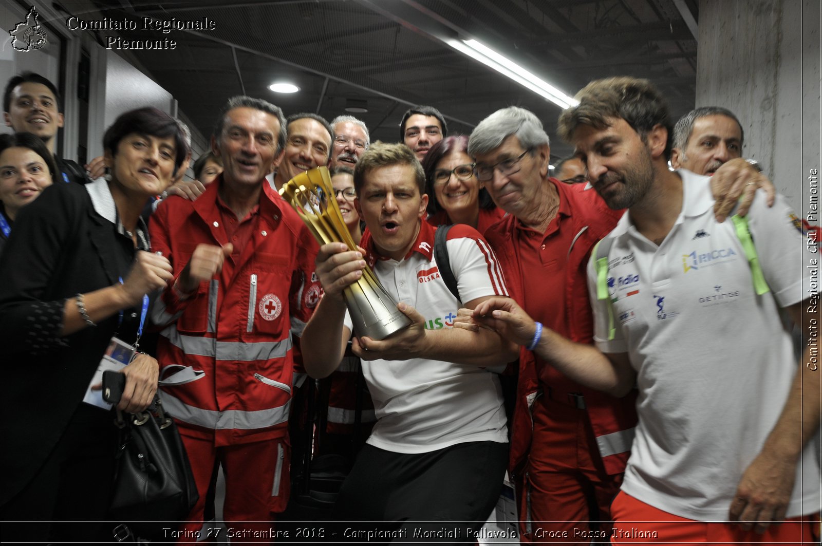 Torino 27 Settembre 2018 - Campionati Mondiali Pallavolo - Croce Rossa Italiana- Comitato Regionale del Piemonte