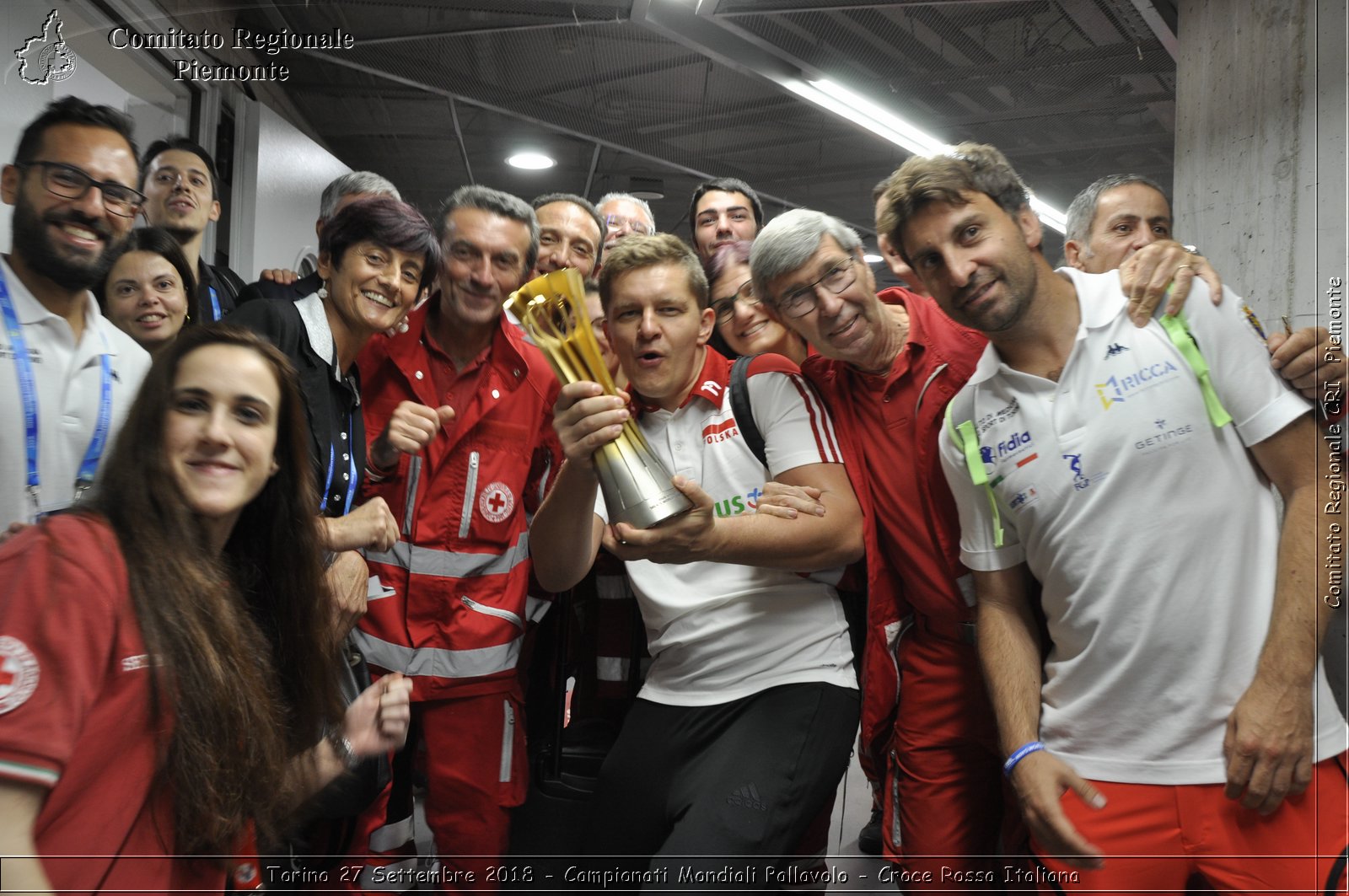 Torino 27 Settembre 2018 - Campionati Mondiali Pallavolo - Croce Rossa Italiana- Comitato Regionale del Piemonte